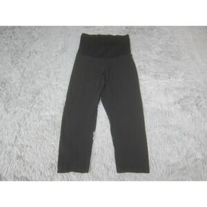Motherhood Pants Womens Small Maternity‎ Black High Waist Stretch Fabric